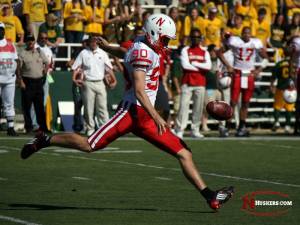#90 Alex Henery courtesy Huskers.com and Nebraska Athletics